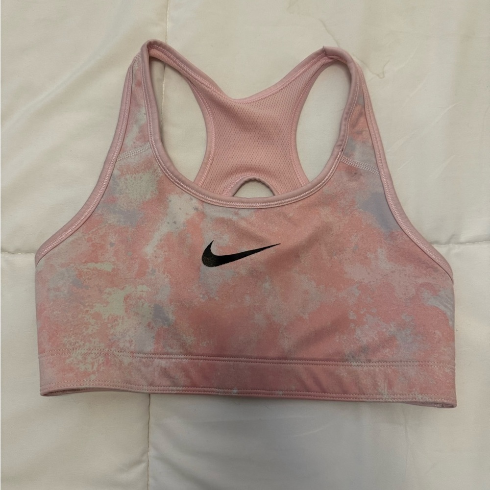 Nike reversible Pink Sports Bra size small